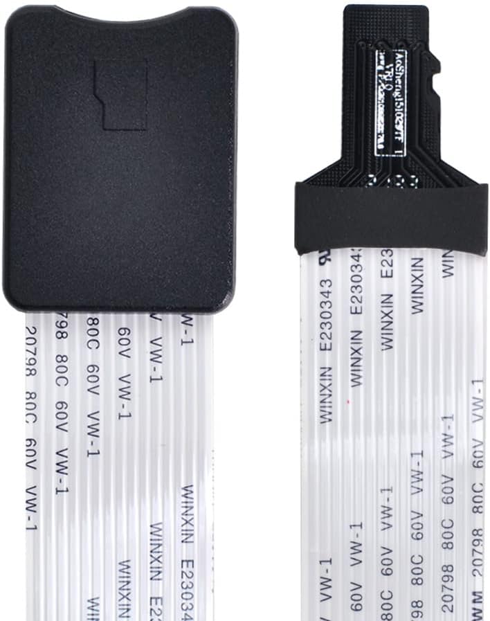 Cablecc Micro-SD TF Memory Card Kit Male to TF Female Extension Soft Flat FPC Cable Extender 25cm - Image 5
